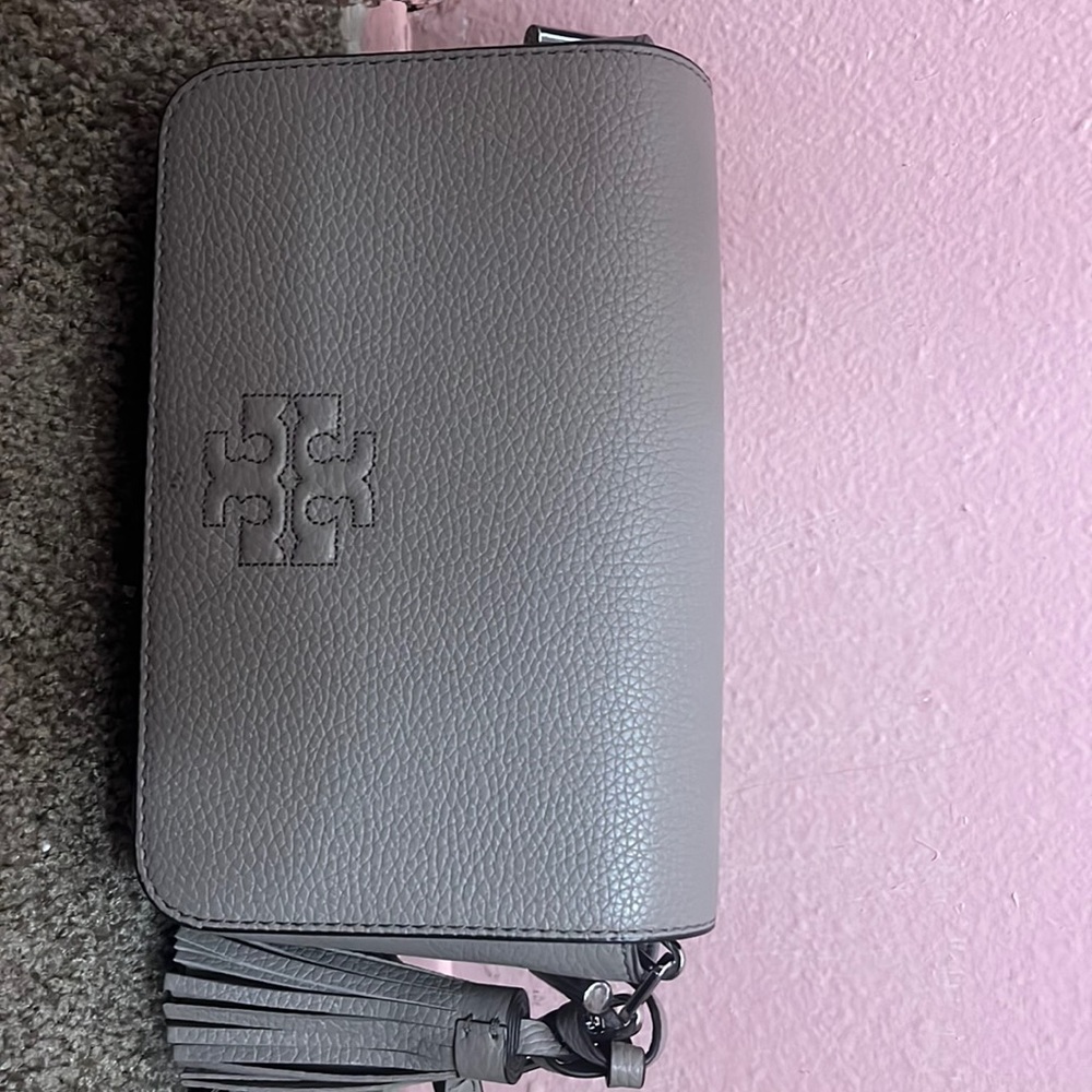 COPY - Tory Burch gray crossbody